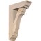 Ekena Millwork Olympic Traditional Smooth Bracket w/ Offset Brace, Douglas Fir, 5 1/2"W x 16"D x 24"H BKT0604X16X24OLY01SDF - alternate 1